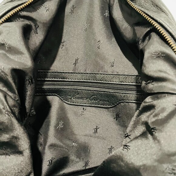 Kenneth Cole Black Bag with Floral Patterns - Picture 16 of 16